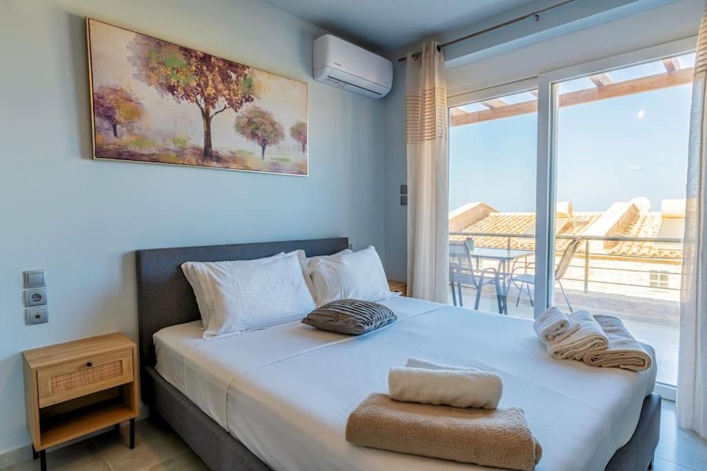 Zefyros Suite , Seafront Retreat ! Pánormos Esterno foto
