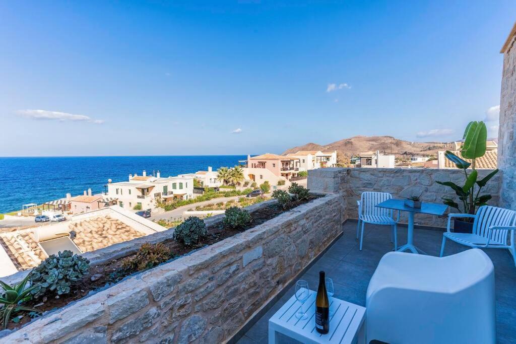 Zefyros Suite , Seafront Retreat ! Pánormos Esterno foto
